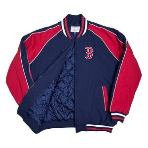 BOSTON RED SOX GIII Full Zip Bomber MLB Baseball Jacket Mens 2XL